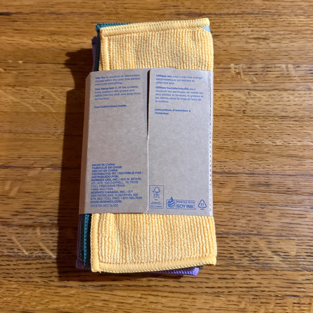 Norwex Mini Enviro Travel Pack Set of 5 NWT - Picture 3 of 11
